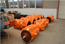 河南煤化订购的8台JS160减速机整装待发